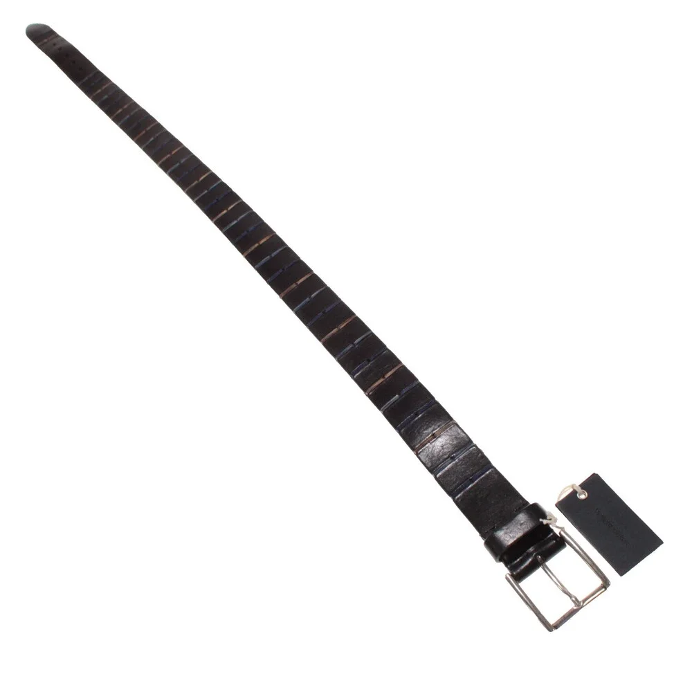 Veneta Cinture NWT Classic Belt Size 105 (US 40) in Black Leather